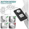 thumbnail image 5 of Bidet Attachment, Non-Electric Cold Water Bidet Toilet Seat Attachment with Pressure Controls, Retractable Self-Cleaning Dual Nozzles for Frontal & Rear Wash - Black, 5 of 9