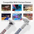 thumbnail image 5 of Manejar los Accesorios para 2 Controller VR Tag Long Arms Grips para Meta Beat Saber Golf Games Gris, 5 of 5