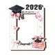 thumbnail image 1 of Marco de fotos de madera conmemorativo de graduación – Con forma de pergamino de birrete doctoral para celebrar los logros académicos y exhibir recuerdos entrañables como un regalo considerado., 1 of 6