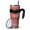 Red Christmas Pattern-1, variant on 40oz Tumbler,Red Christmas Reindeer Pattern Insulated Tumblers with Removable Handle,Stainless Steel Double Vacuum Coffee Tumbler Cup with Straw for Home,Office,Travel,Party