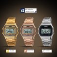 thumbnail image 5 of Reloj de negocios retro para hombre, reloj electrónico resistente al agua, reloj de moda personalizado para hombre, correa de acero, reloj de pulsera ligero, 5 of 5