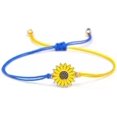 thumbnail image 1 of Ukraine National Flag Bracelet Handmade Blue Yellow Braided Rope Charm Bracelets Wristband Women Men Friendship Jewelry Useful Design Kuyhfg Bienvenido a Kuyhfg, 1 of 5