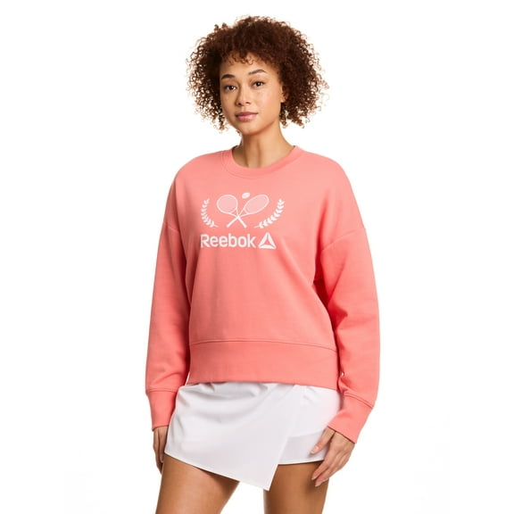 Reebok Women's Prep Crewneck Sweatshirt, Sizes XS-XXXL