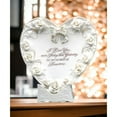 thumbnail image 2 of Ceramic Heart Shape Decorative Plate 7" Roses Wedding Anniversary Stand Included, 2 of 3