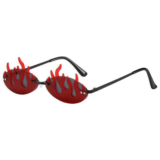 Gafas de sol sin montura Zulema Antirreflejos Llama roja