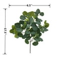 thumbnail image 3 of Mainstays Indoor 17.5 in Artificial Eucalyptus Bush, Green Color., 3 of 8