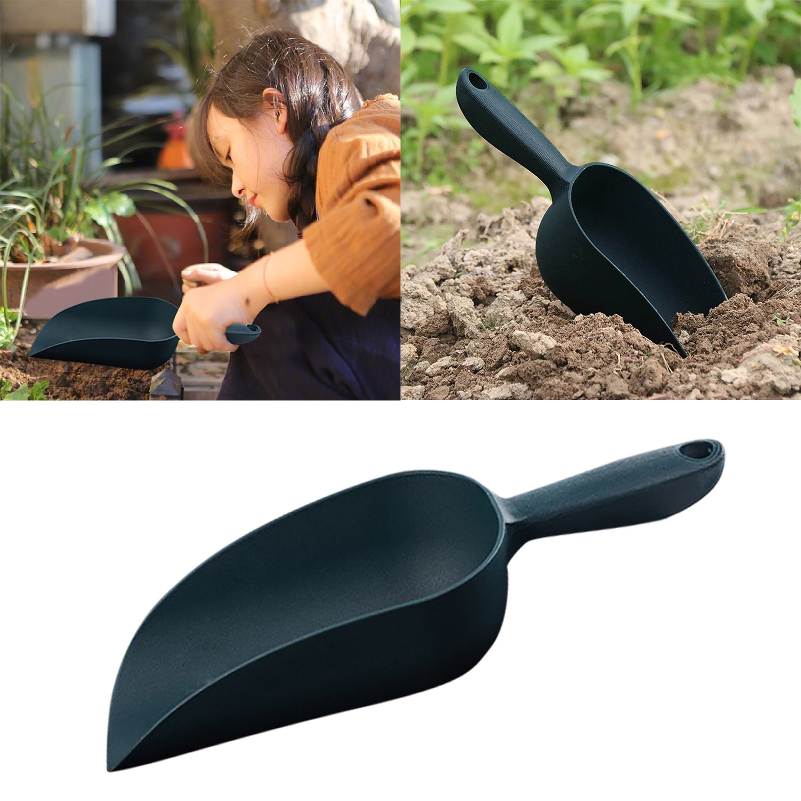 Pelle De Jardinage Ergonomique En Acier Inox – Pour Rempotage, Désherbage, Bonsaï | Outil Léger Anti-rouille