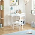 thumbnail image 5 of STAROUS Kids Desk and Chair Set, Wooden Study Table with Drawer and Storage Shelves, Children Study Desk for 3–8 Years Old, Student Writing Table for Bedroom or Classroom, 5 of 7