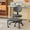 Gray, variant on MOONMISS Ergonomic Office Chair – Multi-Position Cross Legged Design for Adults, Swivel Meditation & ADHD Fidget Desk Chair with Back Support & Rolling Base