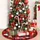 thumbnail image 4 of Árbol De Navidad De 90Cm Alfombra De Tela Cepillada Patrón De Personalidad Año Nuevo Árbol De Navidad Alfombrilla De Suelo Adornos Decoración Advancent HA043620-02, 4 of 6