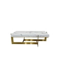 thumbnail image 4 of Nesting Coffee Table with Black Marble Top with Black Base and Black Glass, 4 of 6