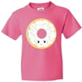 thumbnail image 3 of Inktastic White Donut Youth T-Shirt, 3 of 5