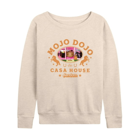 Barbie The Movie - Mojo Dojo Casa House West - Women's Lightweight French Terry Long Sleeve Shirt