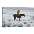 thumbnail image 1 of ARTCANVAS The Herd Boy Canvas Art Print by Frederic Remington - Size: 18" x 12" (0.75" Deep), 1 of 9