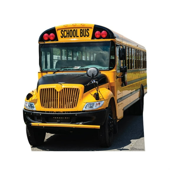 Advanced Graphics 5250 38 x 37 in. School Bus Life-Size Cardboard Cutout