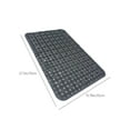 thumbnail image 3 of Clearance! SLMOTUAE Non Slip Bath Mat Shower Floor Pad With Massage Dots Waterproof Fast Dry Plastic Bathroom Rug For Tub Security Opposition Fatigue, 3 of 6