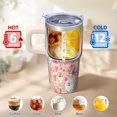 thumbnail image 6 of 20OZ Cute Dog Hot Drink Tumbler with Handle Insulated Stainless Steel Cup Thoughtful Dog Lover Gifts Unique Birthday Christmas Presents for Women Men Lightweight and Long Lasting, 6 of 6