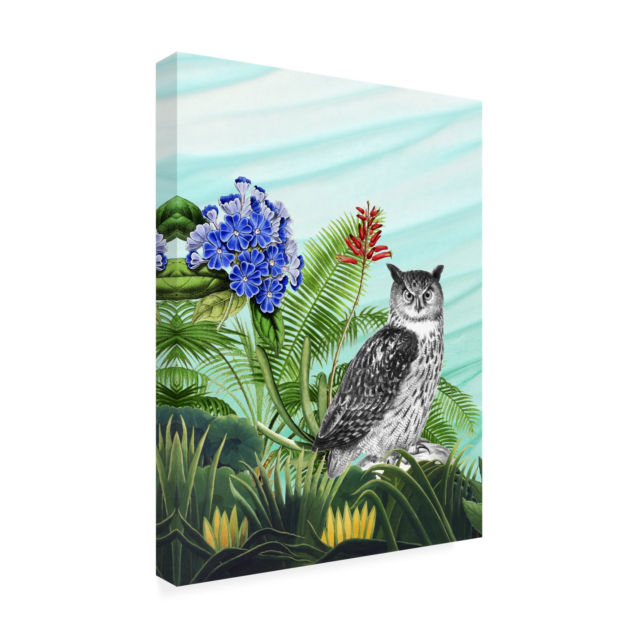 Trademark Fine Art Melissa Wang  Tropical Wave I Canvas Wall Art