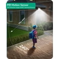 thumbnail image 4 of Sensor de movimiento EDISHINE 240° para luces exteriores, blanco, 4 of 7