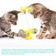 thumbnail image 4 of Juguete interactivo para gatos Pluma, bola/primavera Juguete intercambiable para gatos Juguete con plumas para gatos Juguete para gatos Molino de viento Juguete para gatos con pluma/bola Ormromra 2035655-1, 4 of 9
