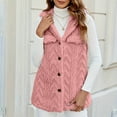 thumbnail image 4 of Tranfacy Gilets pour Femmes, Manteaux d'Hiver pour Femmes, Blouse Sans Manches Décontractée à Capuche, Veste de Mode, 4 of 7