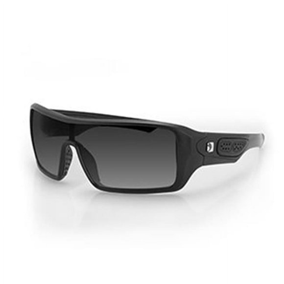 Bobster Eyewear EPAR001S Matte Black Paragon Sunglass, Anti-fog Smoked Lens