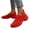 Red, variant on Orthopedic Shoes for Women Summer Dressy Slip on Non Slip Mesh Arch Support Sneakers Breathable Closed Toe Work Orthopedic Athletic Shoes (Black)