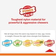 thumbnail image 6 of Nylabone Power Chew Customer Favorites Dog Chew Toy Bundle Flavor Medley, Peanut Butter, & Beef Large/Giant - Up to 50 lbs. (3 Count), 6 of 8