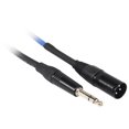 thumbnail image 2 of 4 Rockville RCXMB20-BL Blue 20' Male REAN XLR to 1/4'' TRS Balanced Cables, 2 of 2