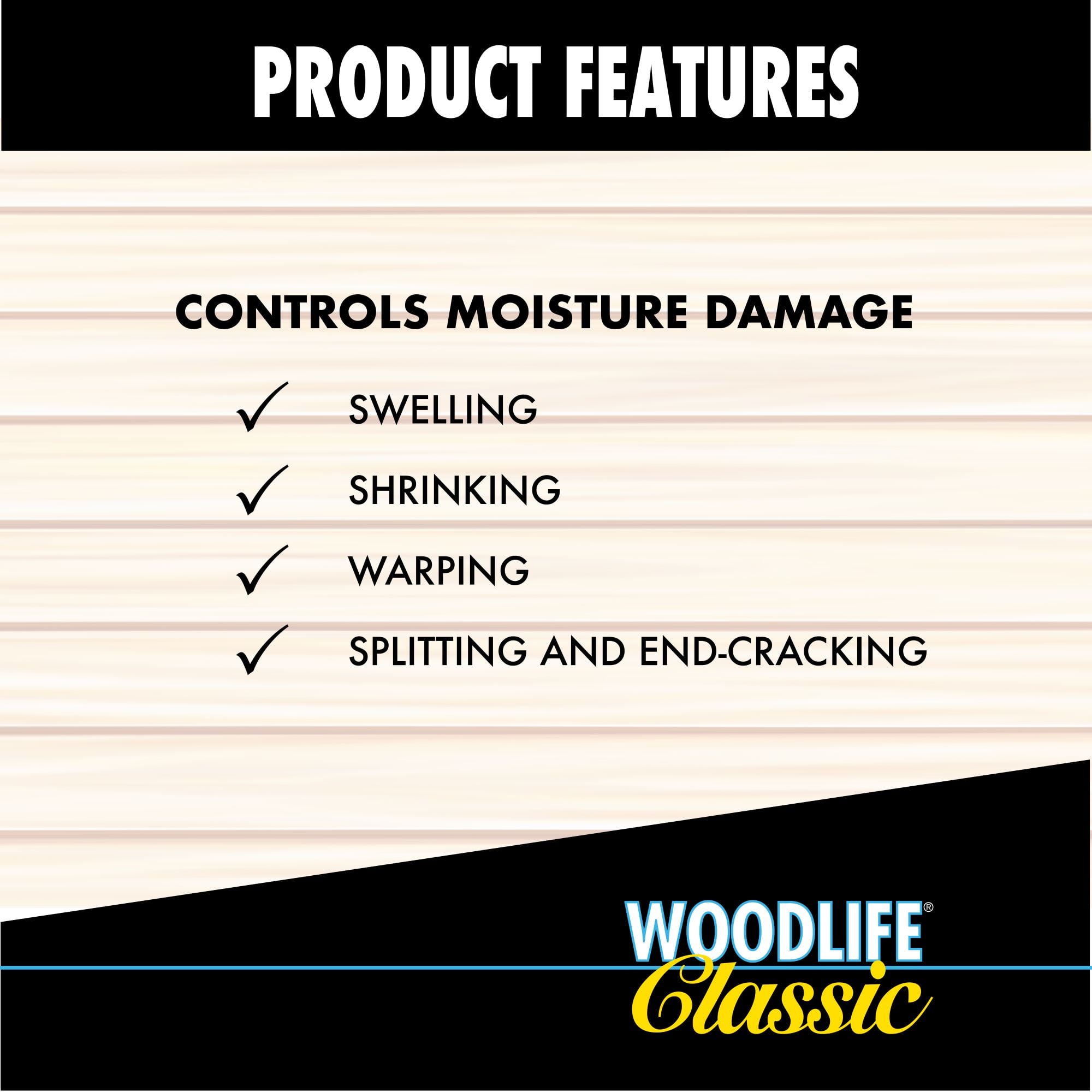 4 Pack, Clear, Wolman Woodlife Classic Exterior Wood Preservative Above Ground- Gallon