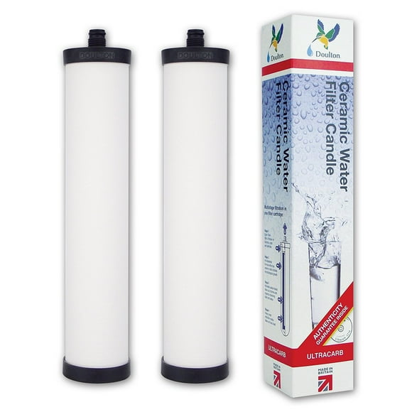 Doulton M15 UltraCarb with Limescale Reduction Water Filter Cartridge Compatible with Franke 01 Franke 02 FRX02 Franke 05 - (Doulton part no. W9223026) (2 Pack)