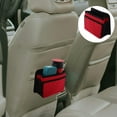 thumbnail image 1 of WHAMVOX Plegable Para Basura Y Organización De Auto En Tela Oxford Roja Con Moderno, 1 of 6