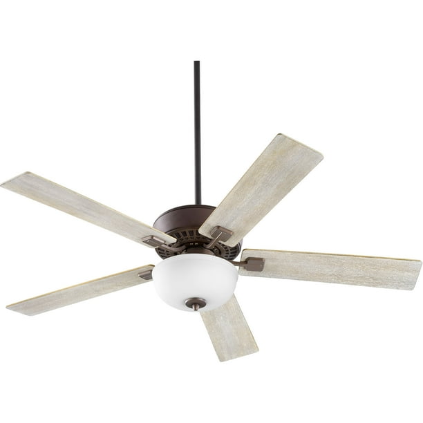 Indoor Ceiling Fans 2 Light With Oiled, Candelabra Ceiling Fan