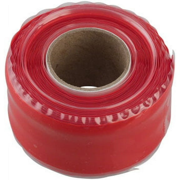 ESI Silicone Handlebar Taple Red 10' Non-Adhesive American Made