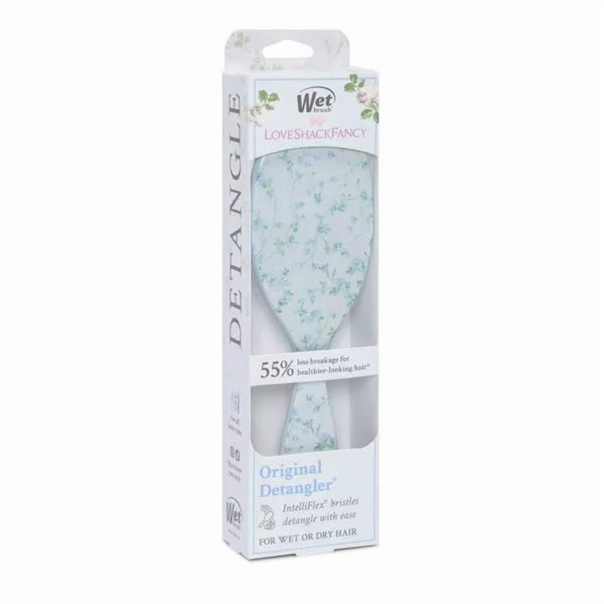 LoveShackFancy x Goody x Wet Brush Mini Detangler English Ivy Blue BNWT Love Shack Fancy Bag Wet Brush X LoveShackFancy Mini  main image 3