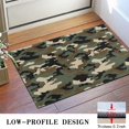 thumbnail image 3 of Classic Camo Green Brown Pattern Door Rugs,Washable Non Slip Door Mats Indoor,Decorative Door Mats,Entry Mat Indoor for Entrance,Bedroom,Kitchen,Bathroom,16"x24", 3 of 6