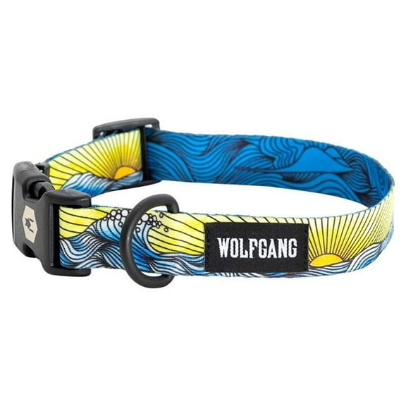 Wolfgang Multicolored DawnPatrol Polyester Dog Collar Small