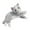 Gris, variante sur Bunblic Jouet Chat Réaliste Poupée Chat pour Enfants Câlin Cadeau Dessin Animé Chaton en Peluche Doux Réaliste pour Canapé Chambre Maison Voiture Déco Blanc