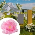 thumbnail image 6 of Artificial Flower Head Faux Floral Silk Display Giant 75cm Size for Wedding Home Decor Birthday Party, 6 of 9