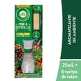 thumbnail image 1 of Aromatizante de ambiente Reed Diffuser Air Wick Pino & Estrellas, un aromatizante de 25 mL con 6 varitas de ratán,, 1 of 4
