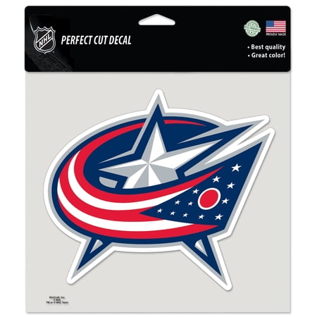 WinCraft Columbus Blue Jackets 8 x 8 Color Car Decal