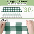 3 Pack Red Gingham Disposable Tablecloths 54x108 Inch Rectangular ...