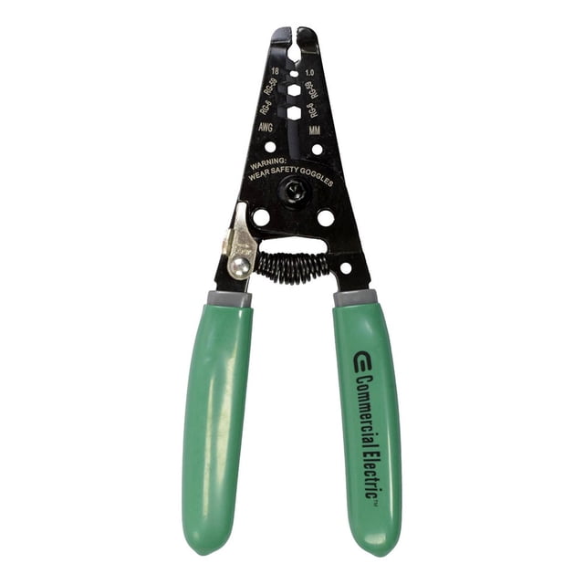Pelacable Coaxial Commercial Electric Verde Para Rg6 Rg59