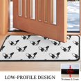 thumbnail image 3 of Cute Bulldog Door Rugs,Washable Non Slip Door Mats Indoor,Decorative Door Mats,Entry Mat Indoor for Entrance,Bedroom,Kitchen,Bathroom,30"x17", 3 of 6