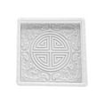 thumbnail image 2 of jinwen Concrete Brick Cement Model DIY Craft Pavement Tool for Park Patio Courtyard Round Pattern, 2 of 9