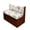 Bunny Floral, variant on XYZCANDO Camper Cushion Covers Breathable, Compatible with RV Couch, RV Booth Seat Covers Fit for Sofa Booth Seats(2 Pieces)