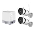 thumbnail image 1 of Sistema de cámara de seguridad inalámbrica con 2 cámaras IP Sensor PIR Detección humanoide Abanopi Cámara web, 1 of 7