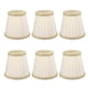thumbnail image 1 of 6Pcs Small Lamp Shade Clip On Drum Lampshade Cloth for Chandelier Candle Bulbs Lighting Accessories, 1 of 5