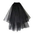 thumbnail image 1 of Tnarru Mariage Léger Mode Maille de Mariée pour Femmes Halloween avec Peigne 2 Couches, 1 of 8