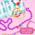 thumbnail image 4 of Kit de abalorios Just My Style ABC Beads con más de 1000 abalorios y abalorios, 4 of 8